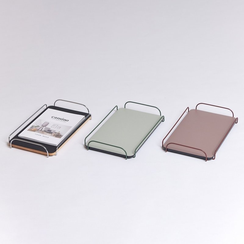 camino REY Square Tray - Serving Trays & Cutting Boards - Other Materials Khaki