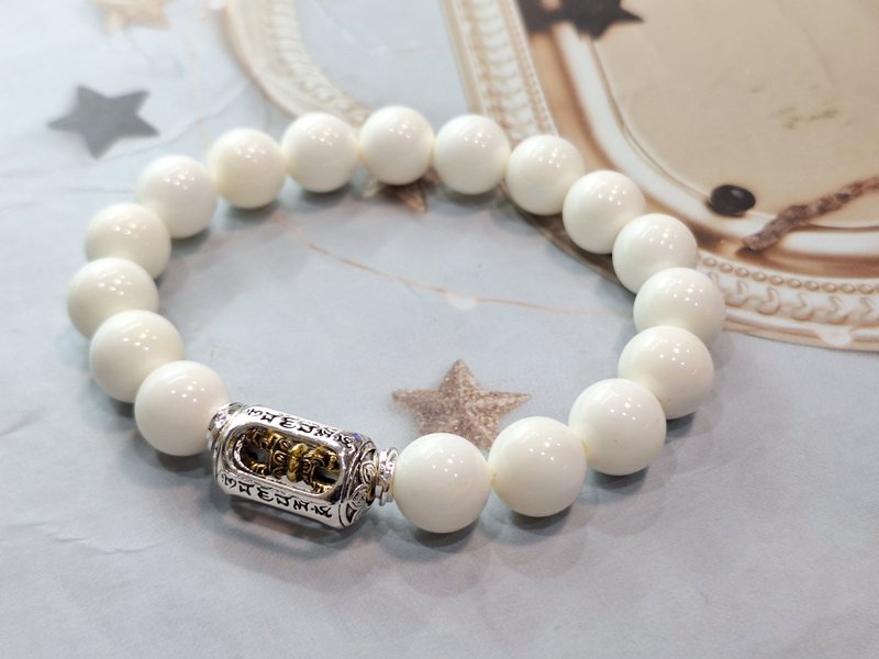 金剛杵硨磲手串 - 手鍊/手環 - 貝殼 