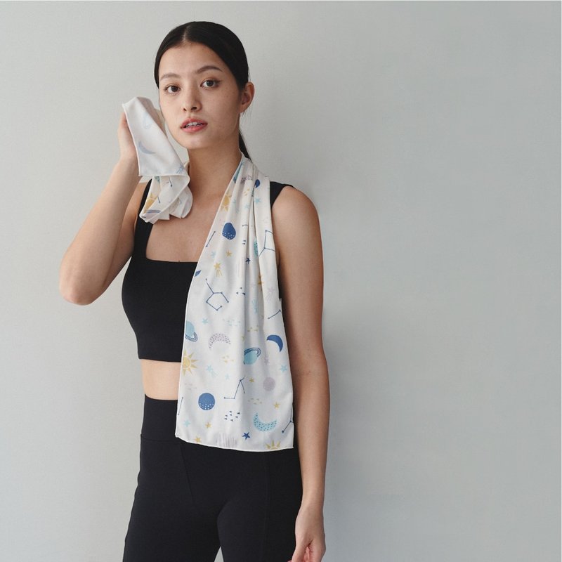 【JinOxy】Coolizer Cooling Towel-Planet - Other - Polyester 