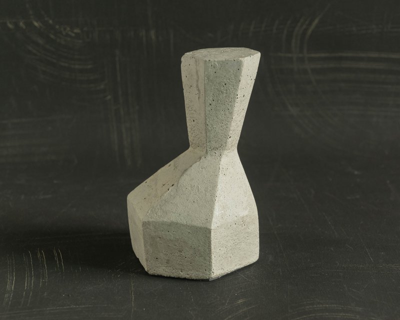 Concrete Bookend Hexagon Sold as a single - 擺飾/家飾品 - 水泥 灰色