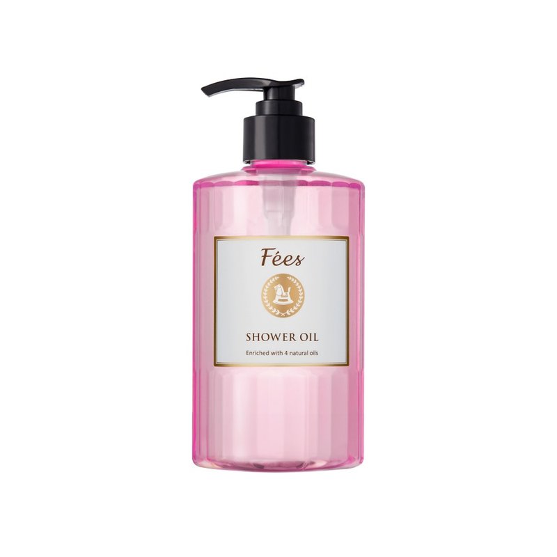 【Fees Beaute法緻】巴黎玫瑰沐浴油520ml - 沐浴乳/沐浴用品 - 其他材質 透明