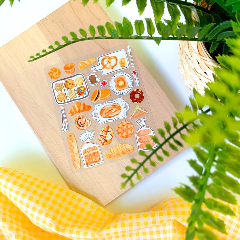 Bakery: Sticker Sheet - 貼紙 - 防水材質 