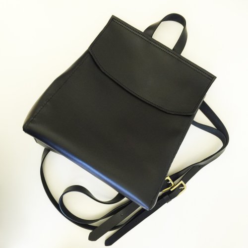 バックパックバックパック手縫い手作り革 - ショップ EDJO Leather