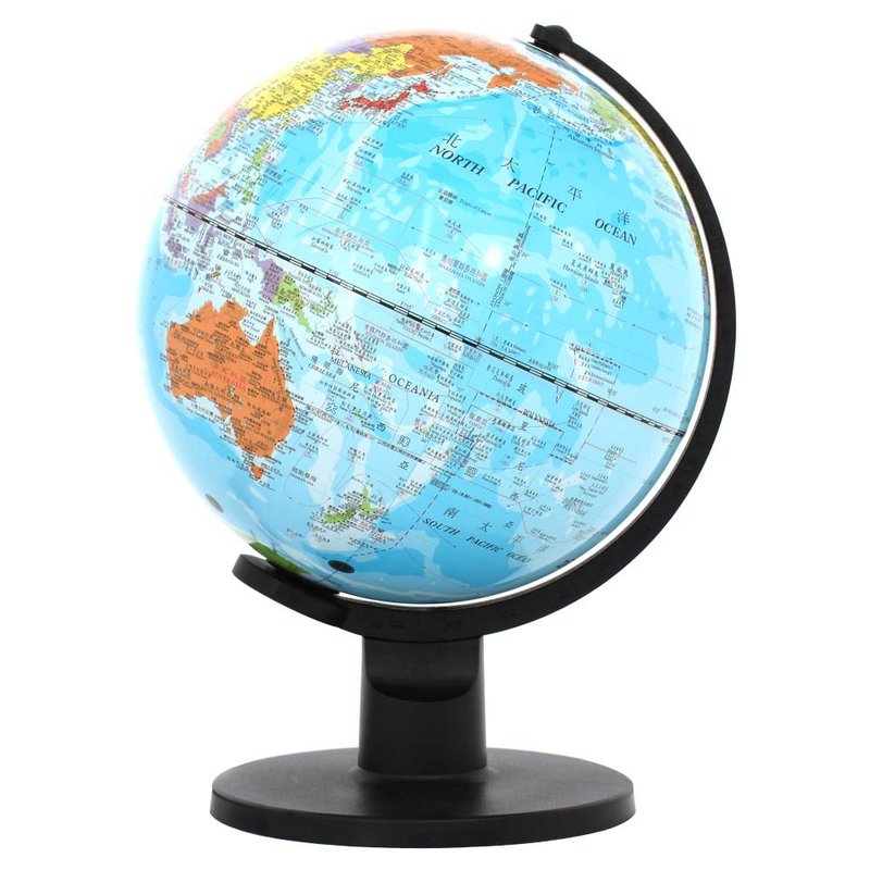 SkyGlobe 10吋行政藍色海洋塑膠地球儀-無燈 - 擺飾/家飾品 - 塑膠 藍色