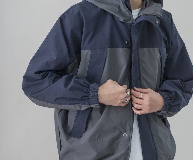 The north face hot sale maching hooded jacket