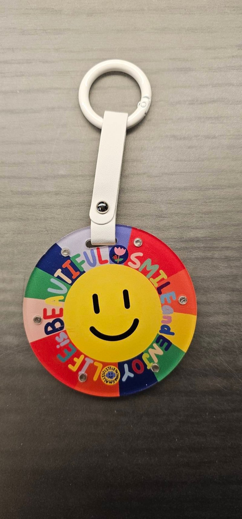 Life is beautiful, smile and enjoy-Smiley Easy Card-the only one in Taiwan - Other - Plastic White