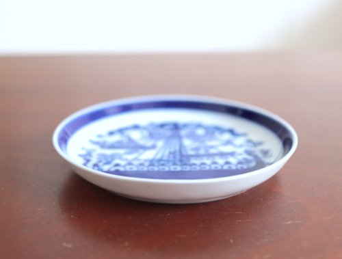 Vintage Viking Plate Silver Plated On E.P. Copper Round Dish