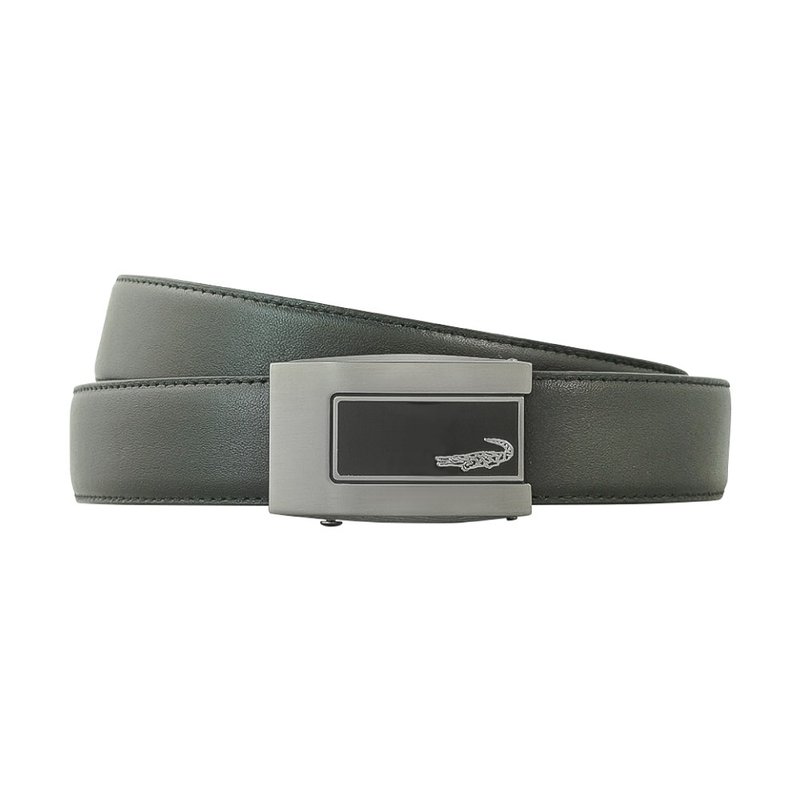 [Gift Recommendation/24H Shipping] Genuine leather belt worn under automatic nappa soft leather 0101-42020-01 - เข็มขัด - หนังแท้ สีดำ