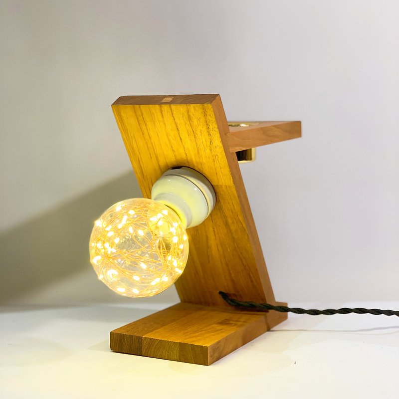 [CL Studio] design teak lamp solid wood lamp art lighting - Lighting - Wood 