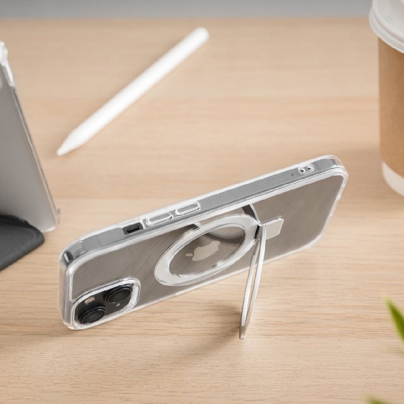 iPhone 15 MagStand 磁吸立架防摔手機殼 支援MagSafe - 手機殼/手機套 - 其他金屬 