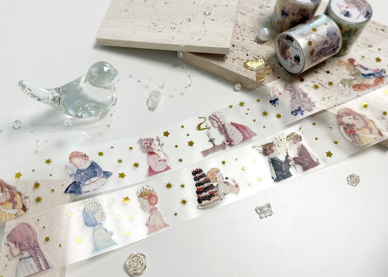 Half-body Collection PET Tape - 貼紙 - 其他材質 