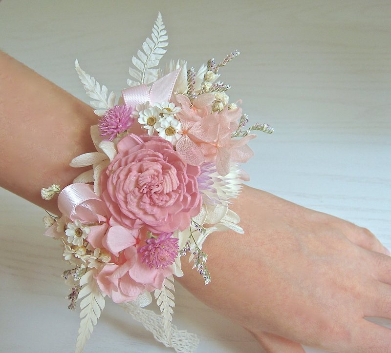 Masako Angel Wings Wrist Flowers No Withered Flowers Dry Flower Wedding - Plants - Plants & Flowers 
