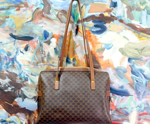 Watercolor Illustration Louis Vuitton Vintage Bag Brown