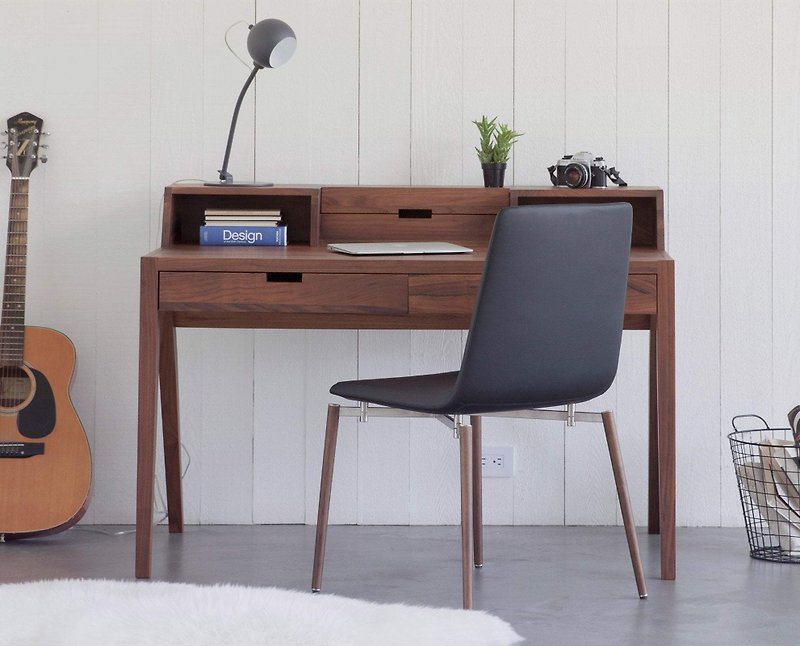 [D3 Log Home] Katakana Nordic Solid Wood Desk Reading Desk Work Desk - Dining Tables & Desks - Wood 