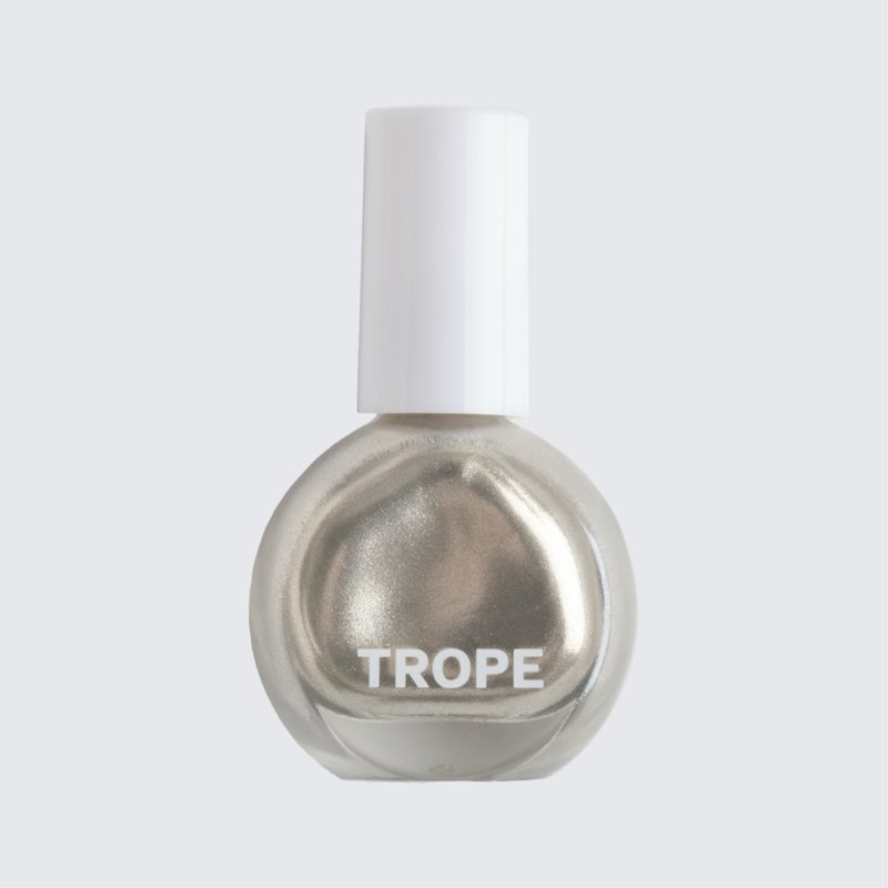 TROPE T1 Moon Dust • Waterbased Nail Colour - Nail Polish & Acrylic Nails - Pigment Silver