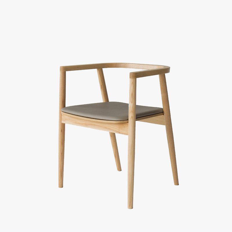 Juran Home | RiRi Mu Chair (Double Color) - เก้าอี้โซฟา - ไม้ สีทอง