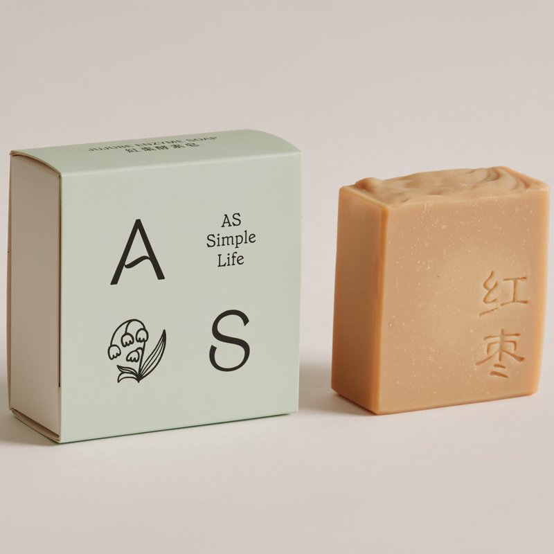 【紅棗酵素皂】草本護理紅潤光澤嫩化肌膚澳門製造樂兒生活 - 肥皂/手工皂 - 其他材質 