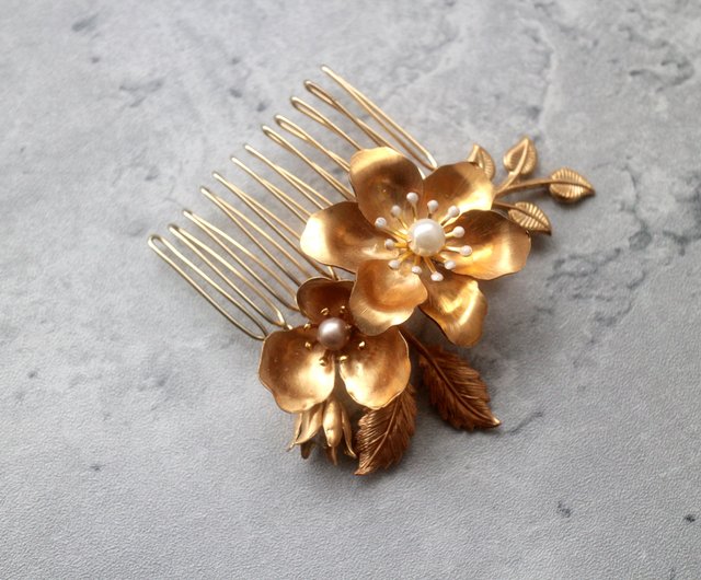 Details more than 153 gold hair flower best POPPY