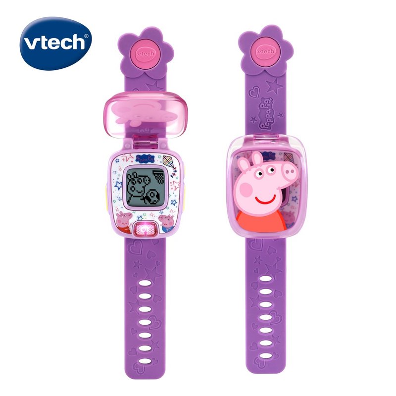 Vtech Peppa Pig-Multifunctional Game Learning Watch-Pink - Kids' Toys - Plastic 