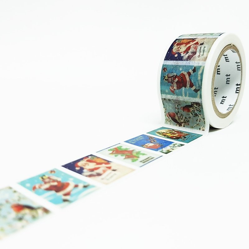 mt Masking Tape Christmas【Christmas Card (MTCMAS93)】 - Washi Tape - Paper Multicolor
