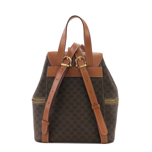 日本直送 名牌中古包 】CELINE セリーヌ マカダム ブラゾン