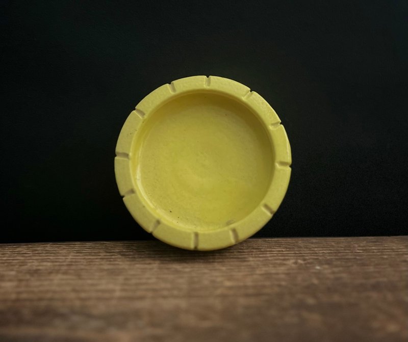 Lemon yellow brick food bowl and basin - Other - Pottery Yellow