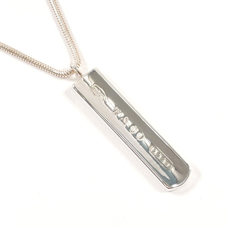 【日本直送 中古美品】ティファニー TIFFANY&Co. ネックレス 1837 バー ペンダント シルバー925 ヴィンテージ - 項鍊 - 純銀 銀色