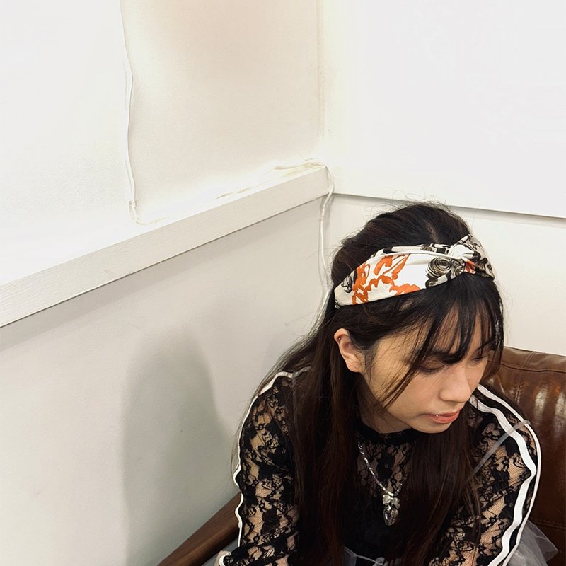 Handmade Headband / Unisex Style / Tokyo Styled Pattern - ที่คาดผม - ผ้าฝ้าย/ผ้าลินิน หลากหลายสี