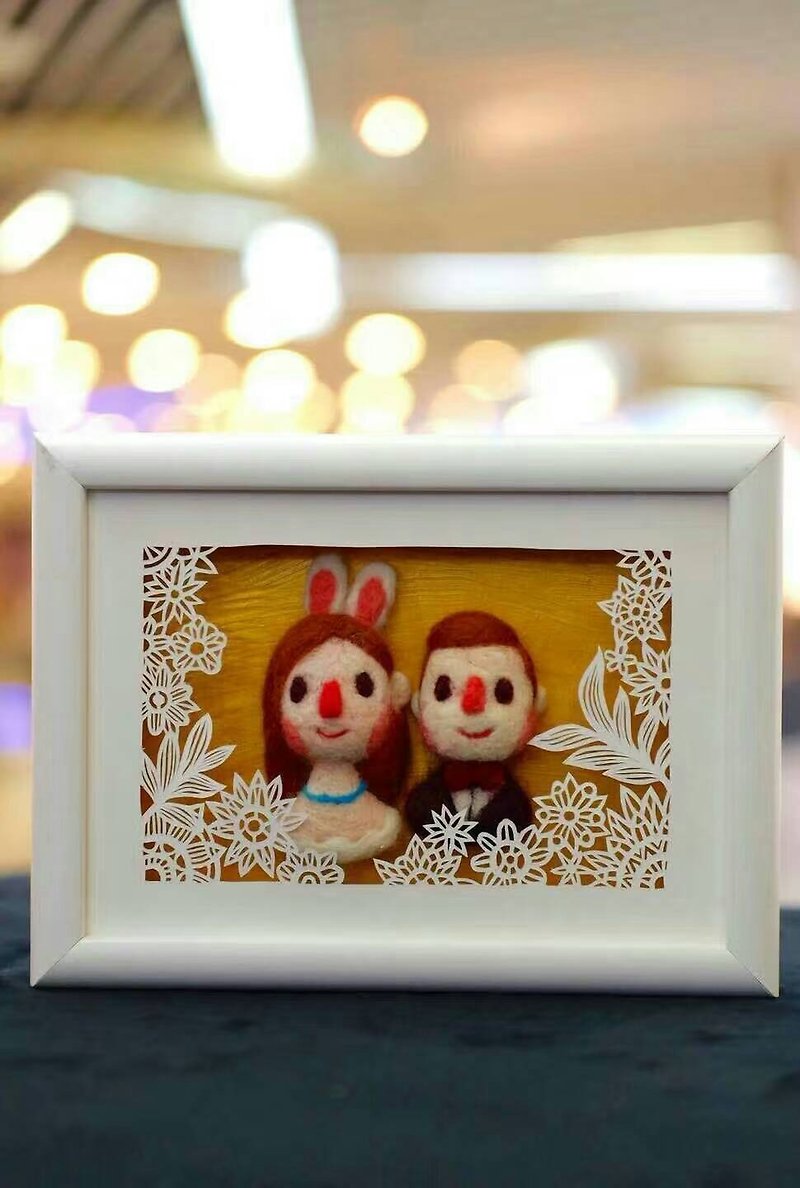 Wedding gift decoration - Items for Display - Wool 