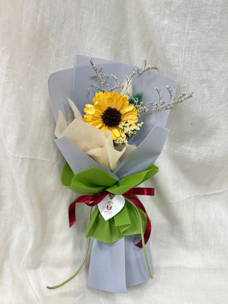 可急單 索拉花束 畢業季 畢業禮物 太陽花 乾燥花 (快速出貨) - 乾燥花/永生花 - 植物．花 粉紅色