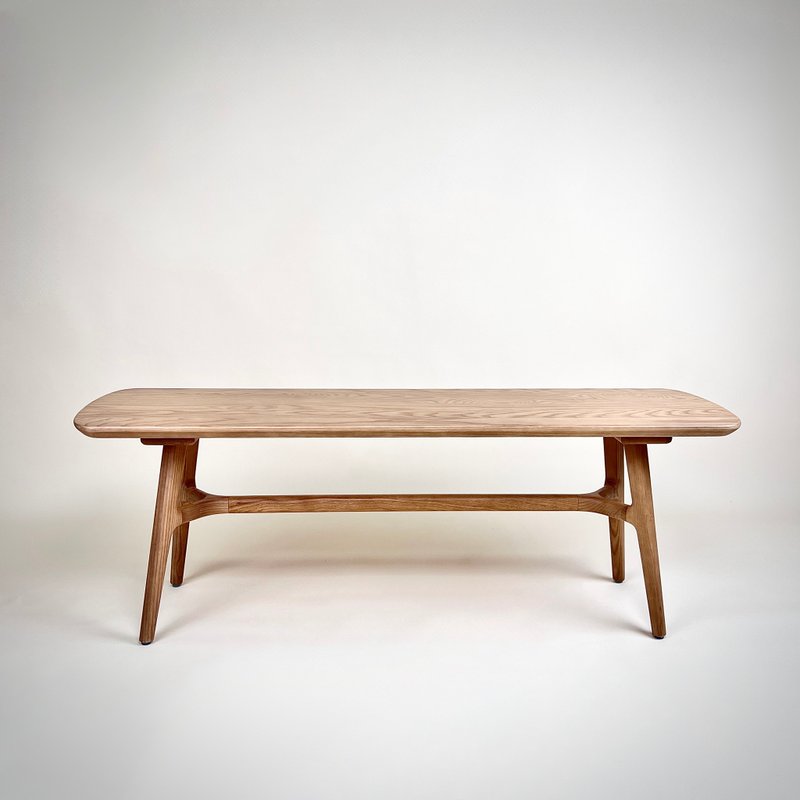 Solid wood simple new fashion solid wood bench stool dining stool - เฟอร์นิเจอร์อื่น ๆ - ไม้ สีกากี