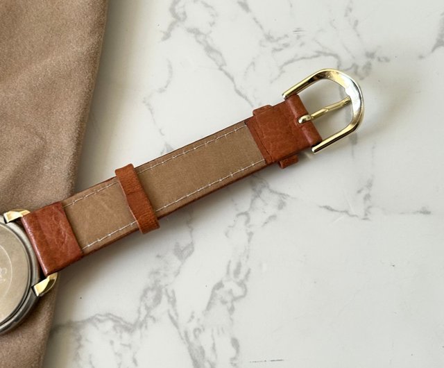 367 HERMES エルメス　プルマン　レディース　レザーバンド　ベージュ 367 HERMES エルメスプルマンレディースレザーバンドベージュ