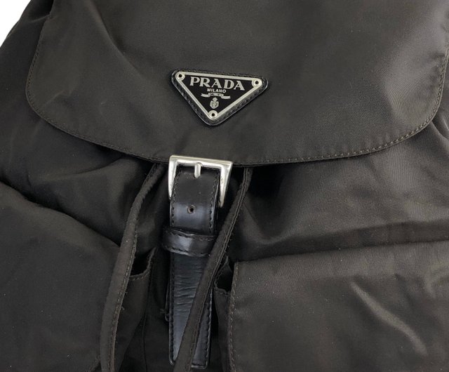 Direct from Japan, branded used bag] PRADA Prada backpack Brown