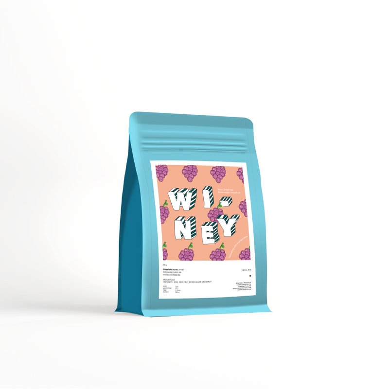 GRAPH | SIGNATURE BLEND - VARIETY MOOD SET - WINEY 500g. - 咖啡/咖啡豆 - 其他材質 粉紅色