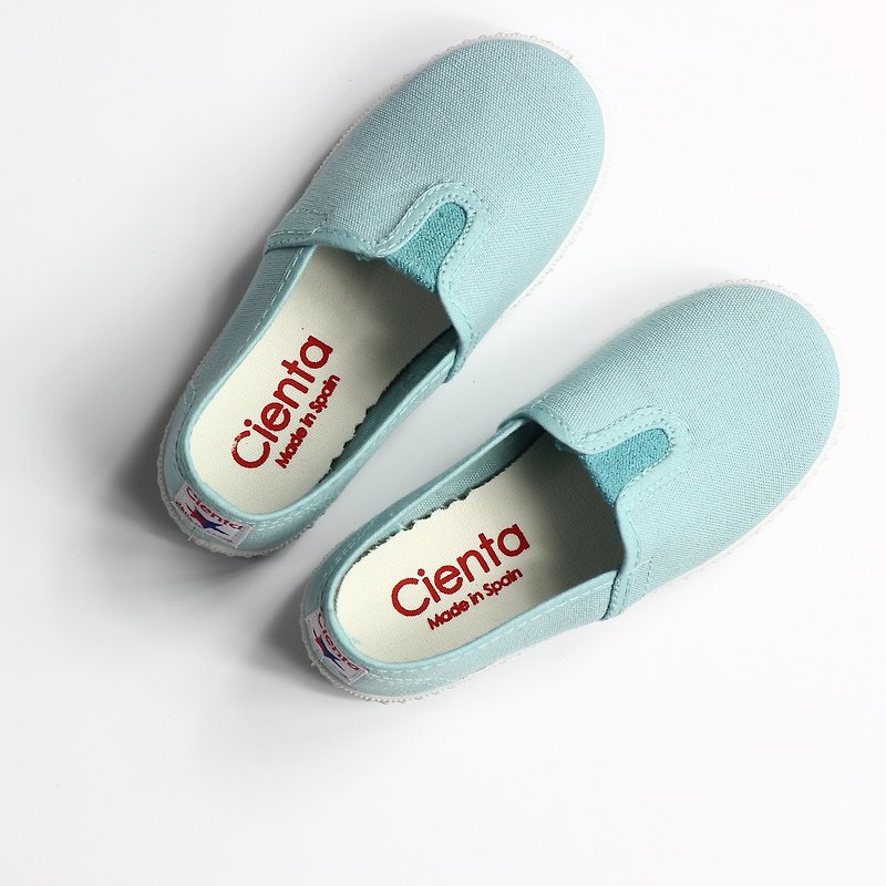 西班牙國民帆布鞋 CIENTA 54000 50淡藍色 幼童、小童尺寸 - 童裝鞋 - 棉．麻 藍色