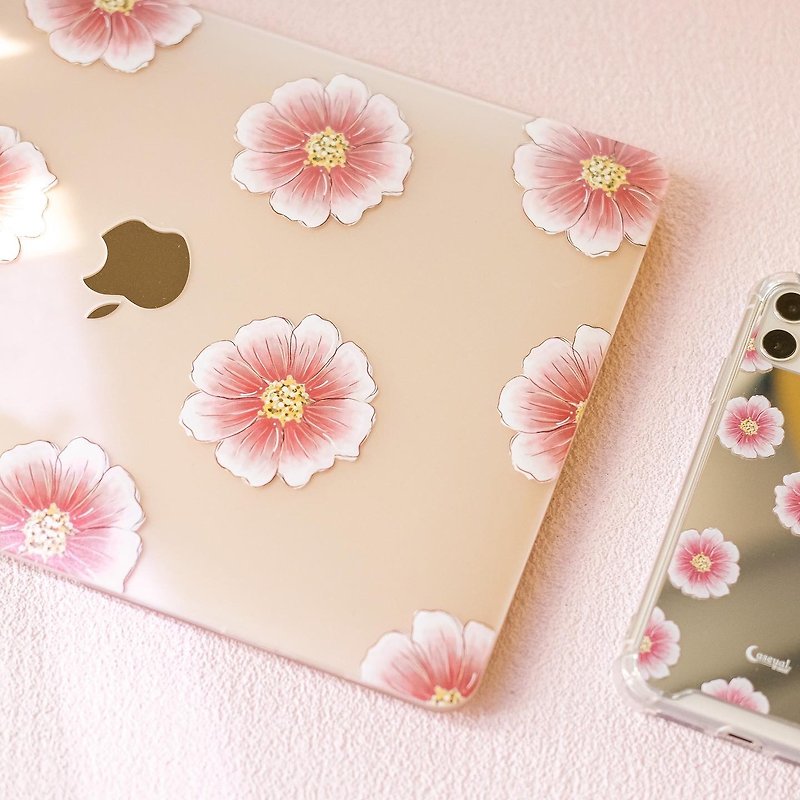 Tulip Bouquet MacBook Case - เคสแท็บเล็ต - พลาสติก สึชมพู