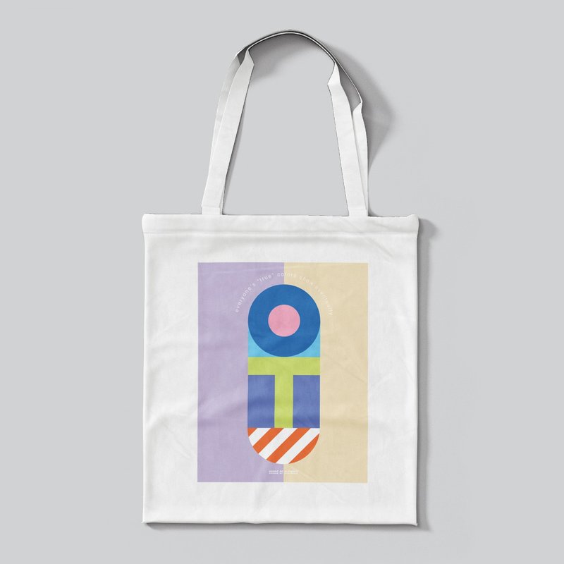 | HOA original shopping bag | A TO Z letter series | STYLE C | - Handbags & Totes - Other Man-Made Fibers Multicolor