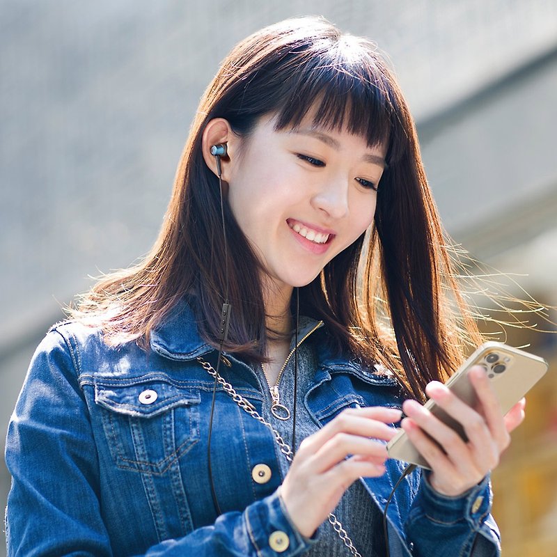 Audio-Technica│ATH-CKD3Li Talkable Earbud Headphones for iPhone - Headphones & Earbuds - Other Metals Multicolor