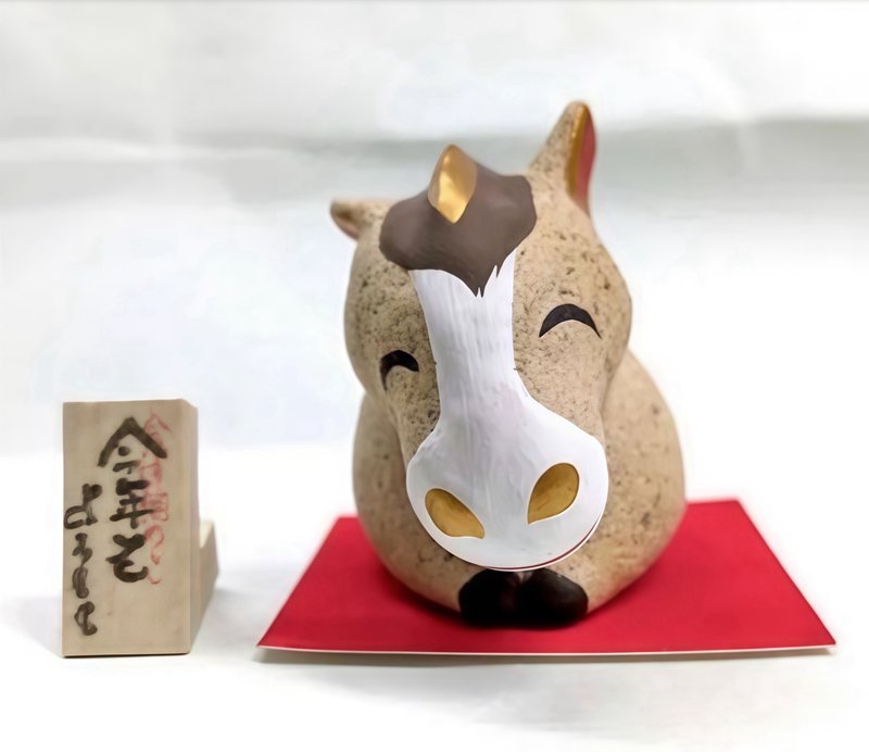 【預購】馬年手工製桐木擺飾(桐人形)-馬兒 - 擺飾/家飾品 - 其他材質 