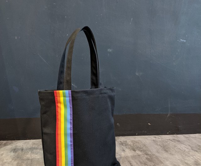 Rainbow best sale canvas bag