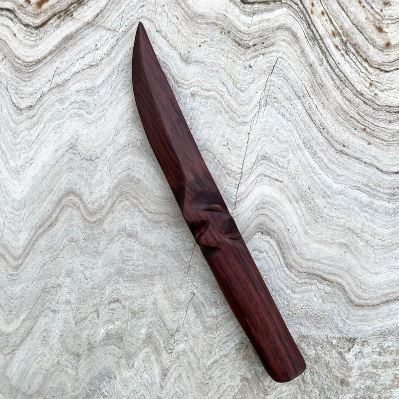 我販劍　妖刀　無過之失　匕首　短刀　伯利茲黃檀　魔劍 - 擺飾/家飾品 - 木頭 紫色