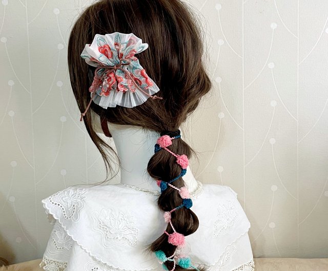 Newベビーヘアクリップ　ハンドメイド　刺繍レースお花　ヘアピン 楽天市場】【 ベビー ヘアクリップ 】 レース 大小 2フラワー