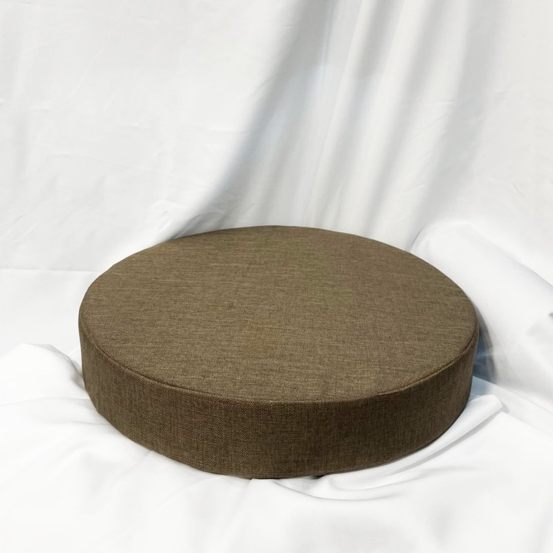 Meditation cushion plain linen woven pattern wear-resistant sand released in various colors - Pillows & Cushions - Polyester 