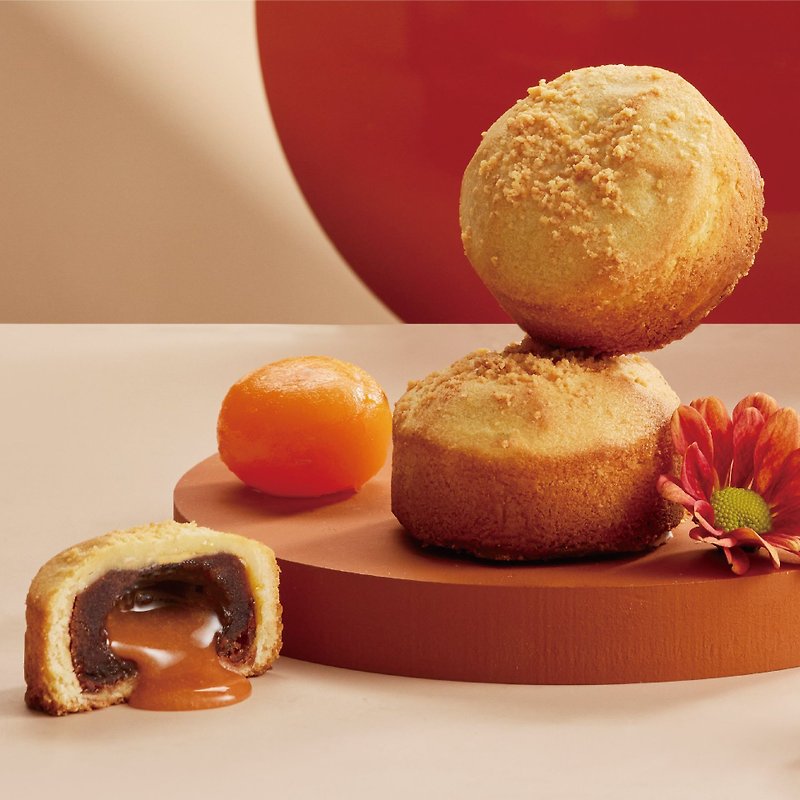 【Ruyitang】Breaking red quicksand egg yolk pastry filling - Cake & Desserts - Other Materials 