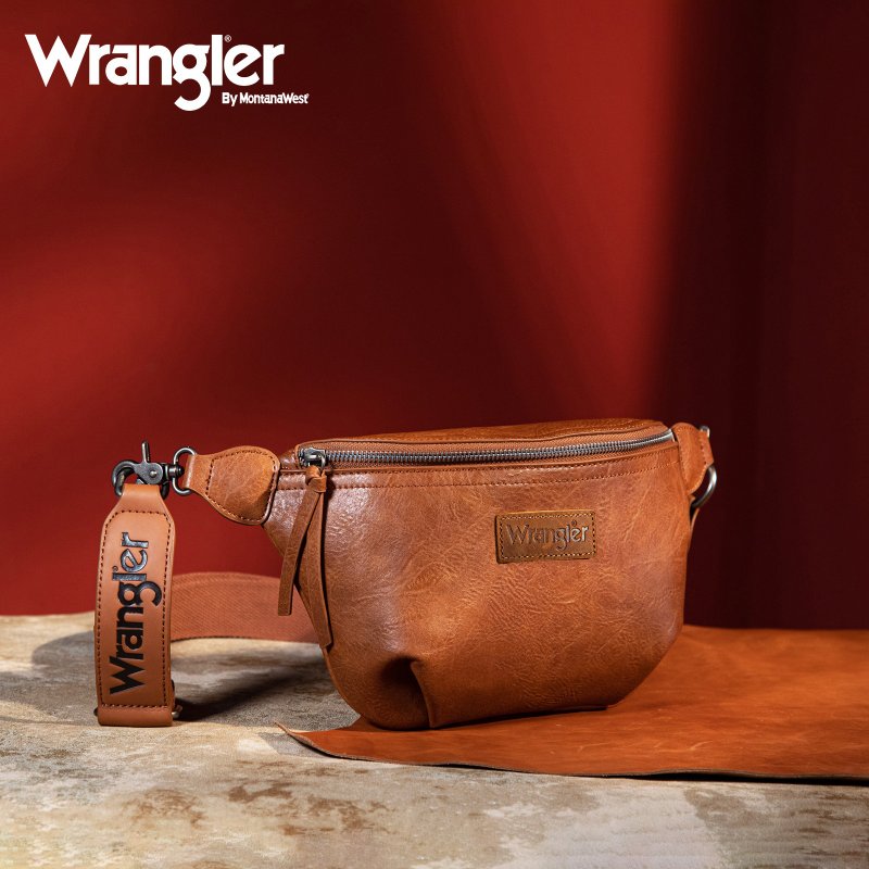 Wrangler Fanny Pack Belt Bag Sling Bag - กระเป๋าแมสเซนเจอร์ - หนังเทียม 