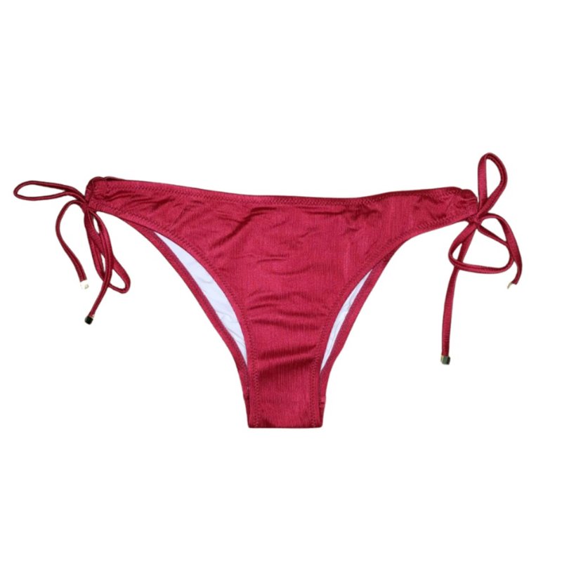 Viva Bottom (Silk Red) - 女泳衣/比基尼 - 尼龍 紅色