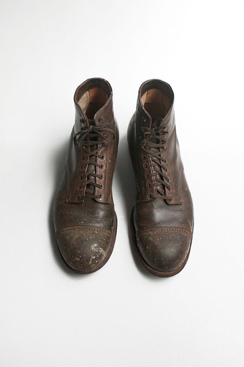 40s 美製銀河踝靴 | US Service Chukka Boots US 9R EUR 4142 - 男款靴/短靴 - 真皮 多色