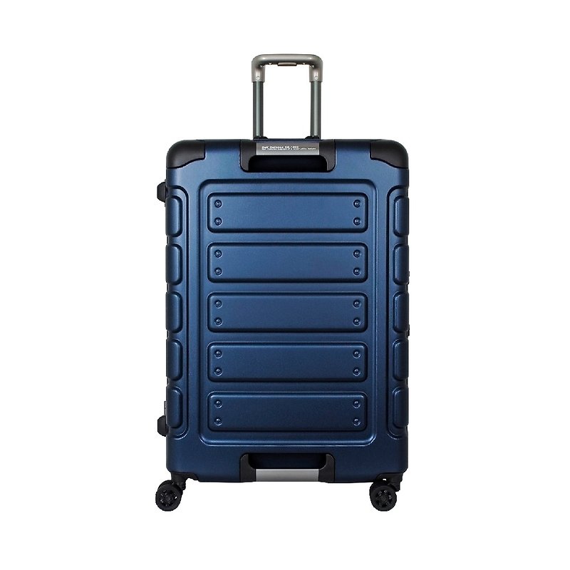 【CROWN】New Hummer 30-inch Aluminum Frame Luggage Blue - Luggage & Luggage Covers - Plastic Blue