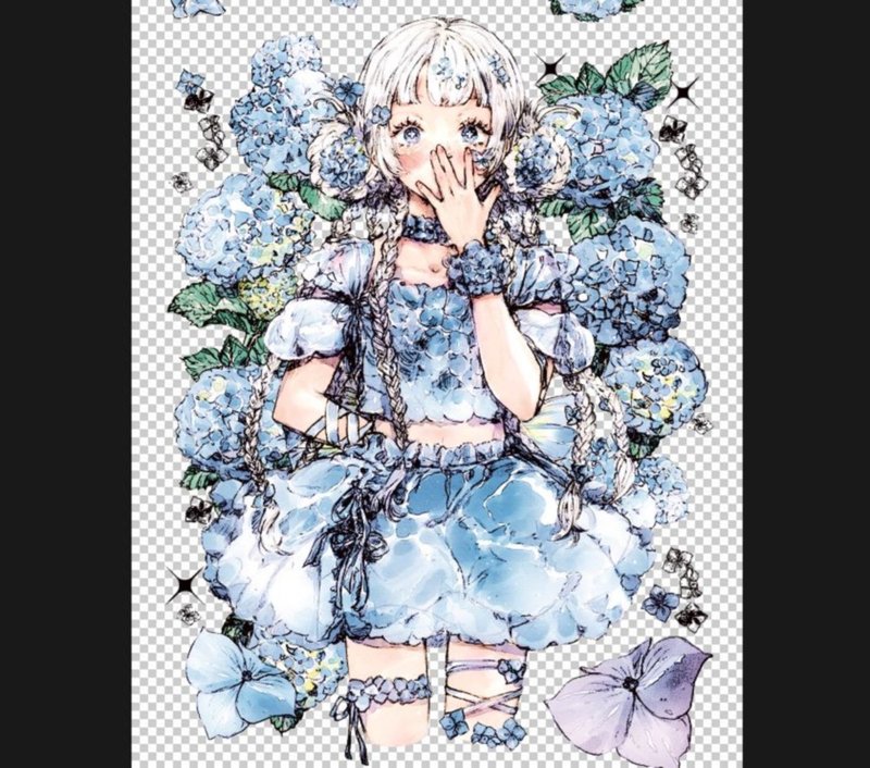 *preorder* PET Tape girl washi collage - 紙膠帶/和紙/PET - 其他金屬 透明