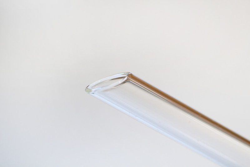 Glass Coarse straw - Reusable Straws - Other Materials White
